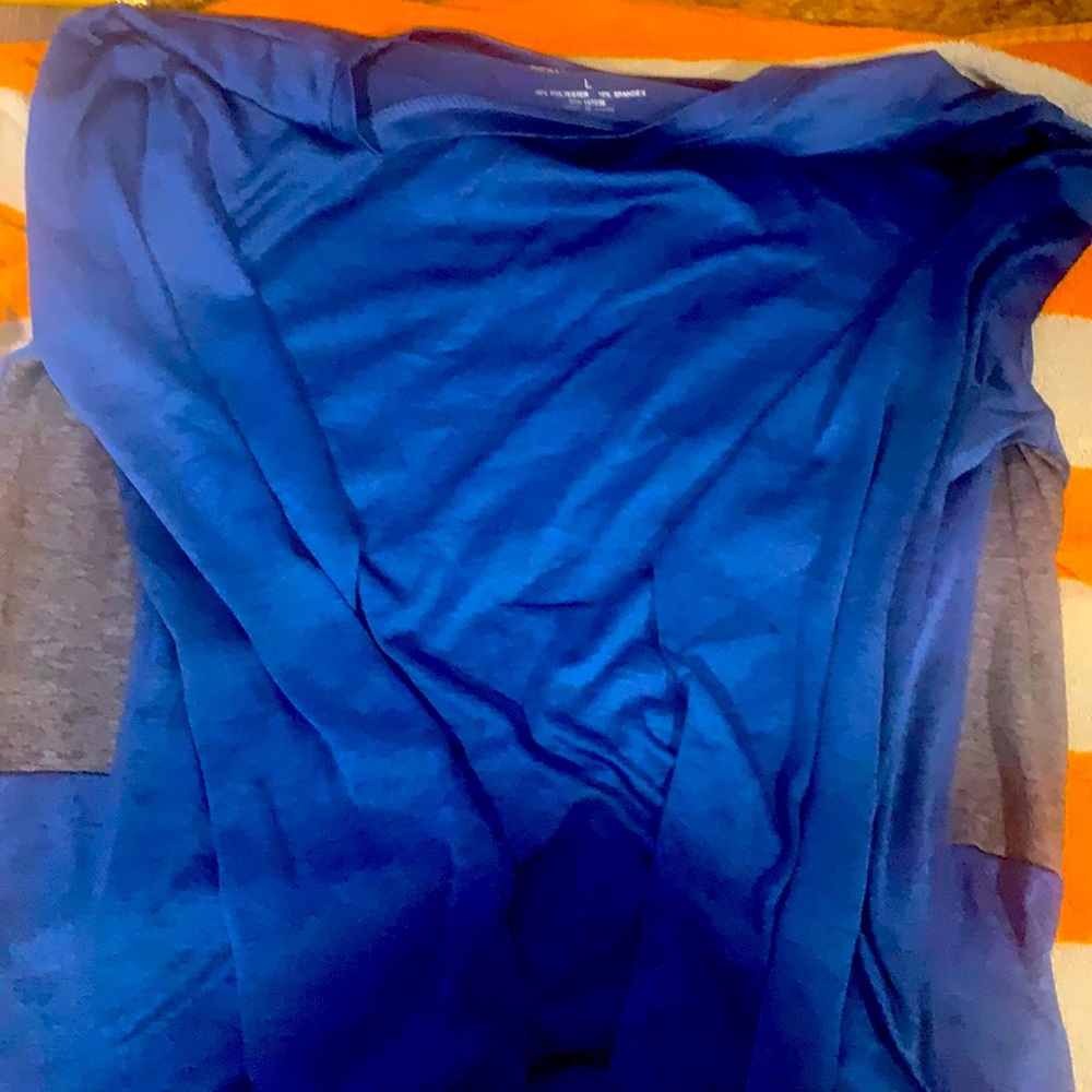 Dri fit dark blue long sleeve shirt